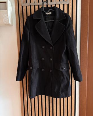 Cappotto elegante  doppio petto stile Peacoat