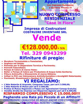 Ampio Bivano con Veranda e Giardino - 128.000,00