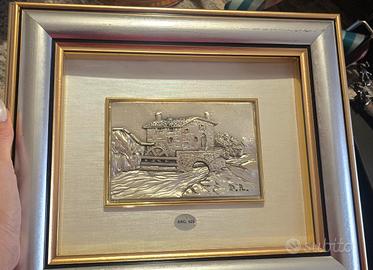 Quadro in argento 925