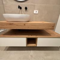 Mobile bagno moderno sospeso
