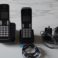 Panasonic KX-TGD312JTB Telefono Cordless Digitale,