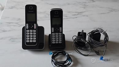 Panasonic KX-TGD312JTB Telefono Cordless Digitale,