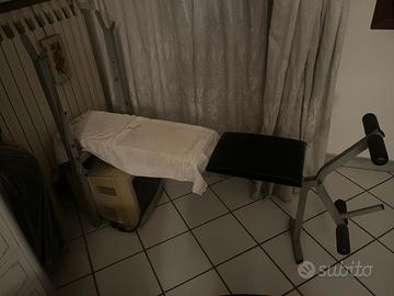 Panca multifunzione palestra