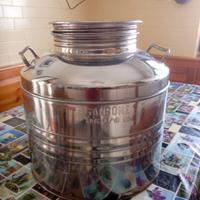 Contenitori Olio Acciaio 