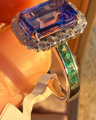 Anello Tananzite
