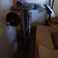 Panca palestra pieghevole