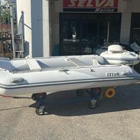 Tender pieghevole chiglia gonfiabile Selva T 380 V
