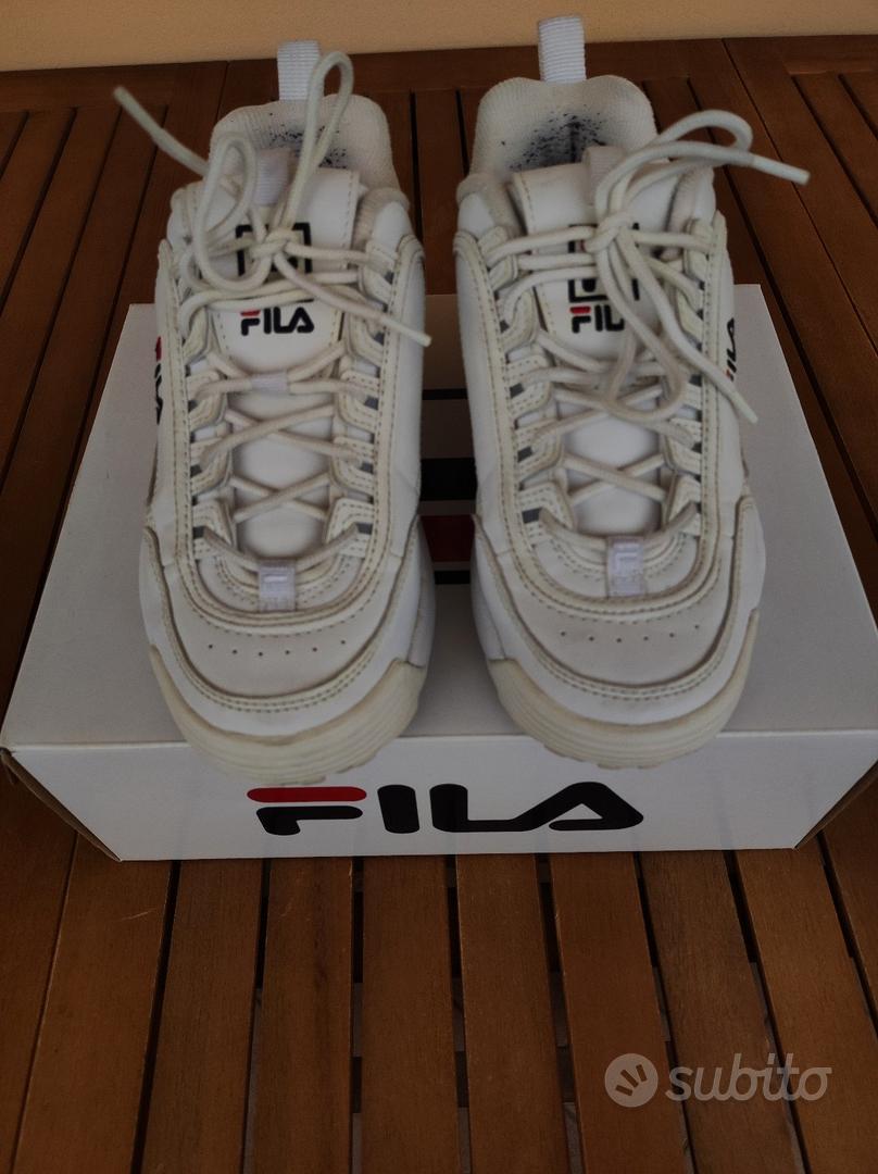 Fila disruptor deals bianche 38