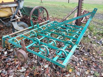 Erpice a molle con rullo m.2.10