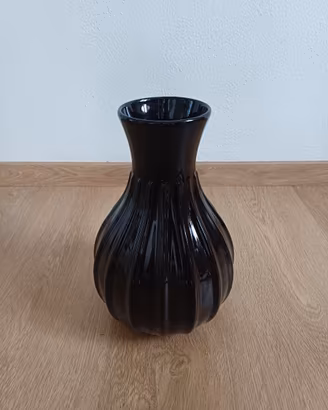 vaso Andlovitz nero per Ceramica Laveno