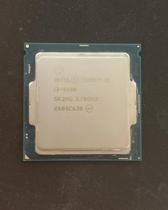 CPU intel core i3-6100