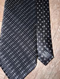 Cravatta nera lusso