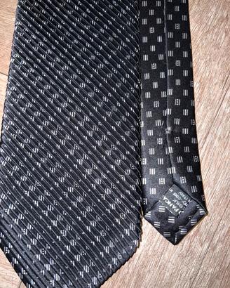 Cravatta nera lusso