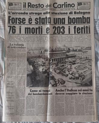 Strage 2 Agosto 1980 Stazione Bologna Carlino