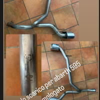 Scarico finale posteriore abath per FIAT 500 59