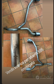 Scarico finale posteriore abath per FIAT 500 59