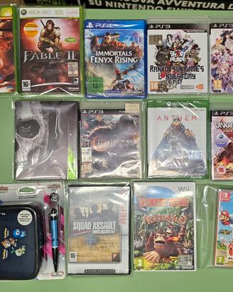 collezione videogiochi vari