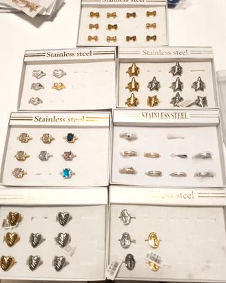 stock di anelli regolabili acciaio inossidabile 