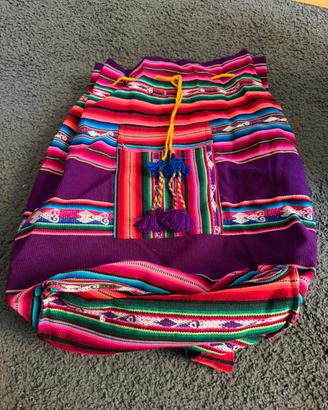 Zaino Colorato Stile Andino / Boho