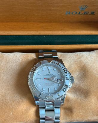 ROLEX YACHT-MASTER ACCIAIO E PLATINO – FULL SET