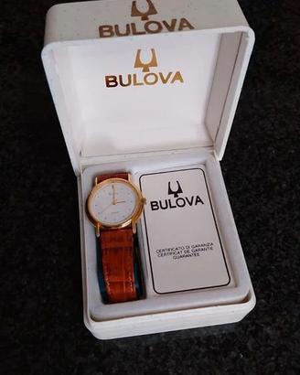 Orologio Bulova Vintage Oro 18k Placcato
