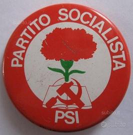 Distintivo psi partito socialista 1981 Craxi
