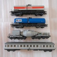 Vagone + 2 Cisterne + Carro trasporto Ghisa Lima