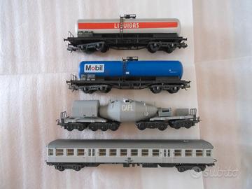 Vagone + 2 Cisterne + Carro trasporto Ghisa Lima