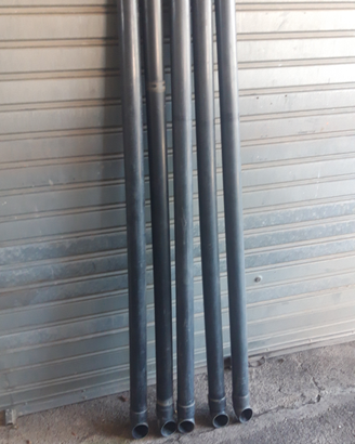 Pluviali e terminali in pvc