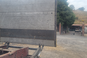 Piattaforma sponda idraulica caricatrice anteo