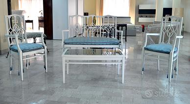 Salottino laccato 4 pezzi