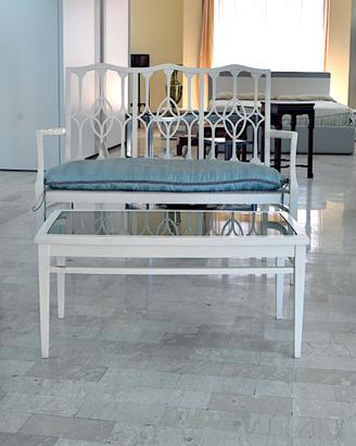 Salottino laccato 4 pezzi