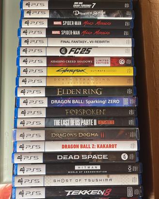 giochi ps5 per  prezzi  in foto 
