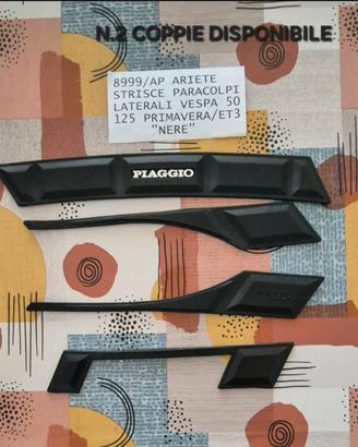 strisce paracolpi laterali vespa 50 125 primavera