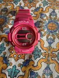 Sector – Orologio  Digitale Rosa Multifunzione