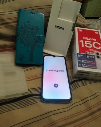 Cellulare redmi 15c con memoria 256 GB