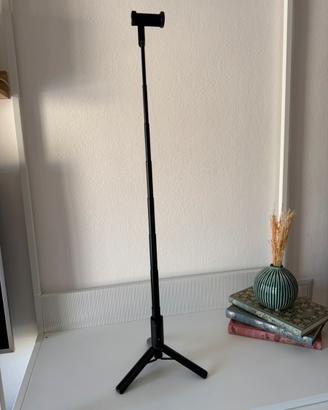 Bastone palo selfie con treppiede in alluminio