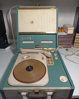 Giradischi Lesaphon Lesa Rubino per ricambi 