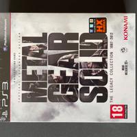 Metal Gear Solid The Legacy Collection PS3 - Sigil