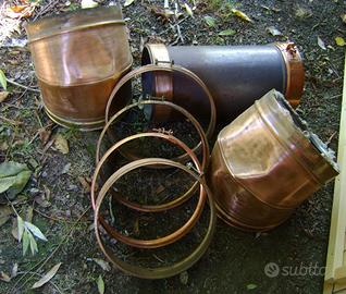 Canna fumaria tubi in rame per stufa a legna