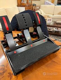 Fanatec pedaliera V3 come nuova