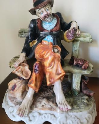Statuina italiana vintage Capodimonte