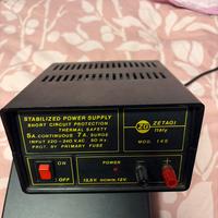Alimentatore zetagi 13,5V 5/7A