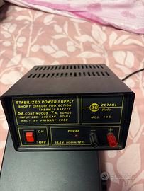 Alimentatore zetagi 13,5V 5/7A