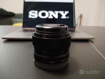 obiettivo e-mount Sony E35mm F1.8 OSS
