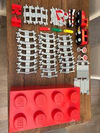 Treno duplo + Contenitore Lego