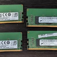 Ram 8gb DDR4 2400 - 4 chip