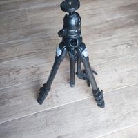 trepiedi 190MF4+testa a sfera+monopie MANFROTTO
