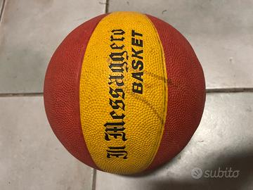 Pallone basket il messaggero roma