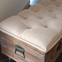 panca contenitore legno